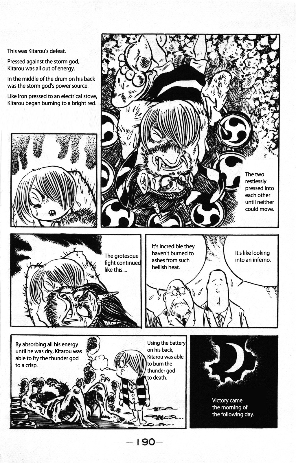 Gegege no Kitarou Chapter 8.3 page 14 - Vol.8 Chapter 3: The Thunder Youkai