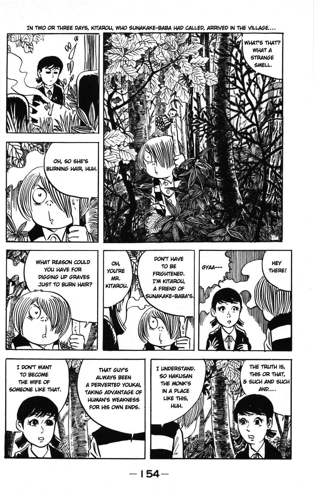 Gegege no Kitarou Chapter 8.5 page 7 - Vol.8 Chapter 5: White Mountain Priest