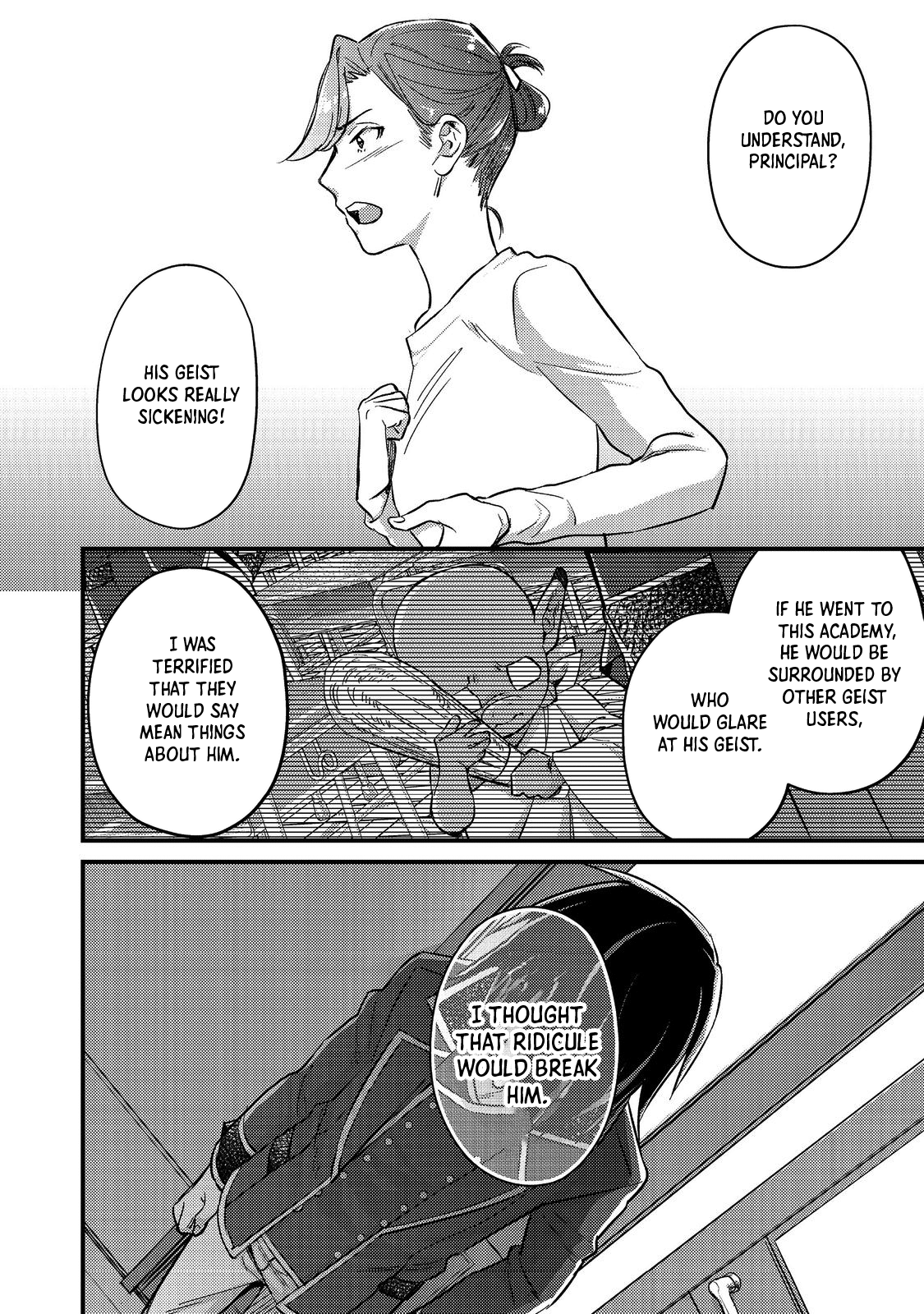 Geist X Revenant: I, a Trash Mob, Evolved My Geist Partner Into a Beautiful Girl and Made Her the Strongest! Chapter 4 page 28 - Chapter 4