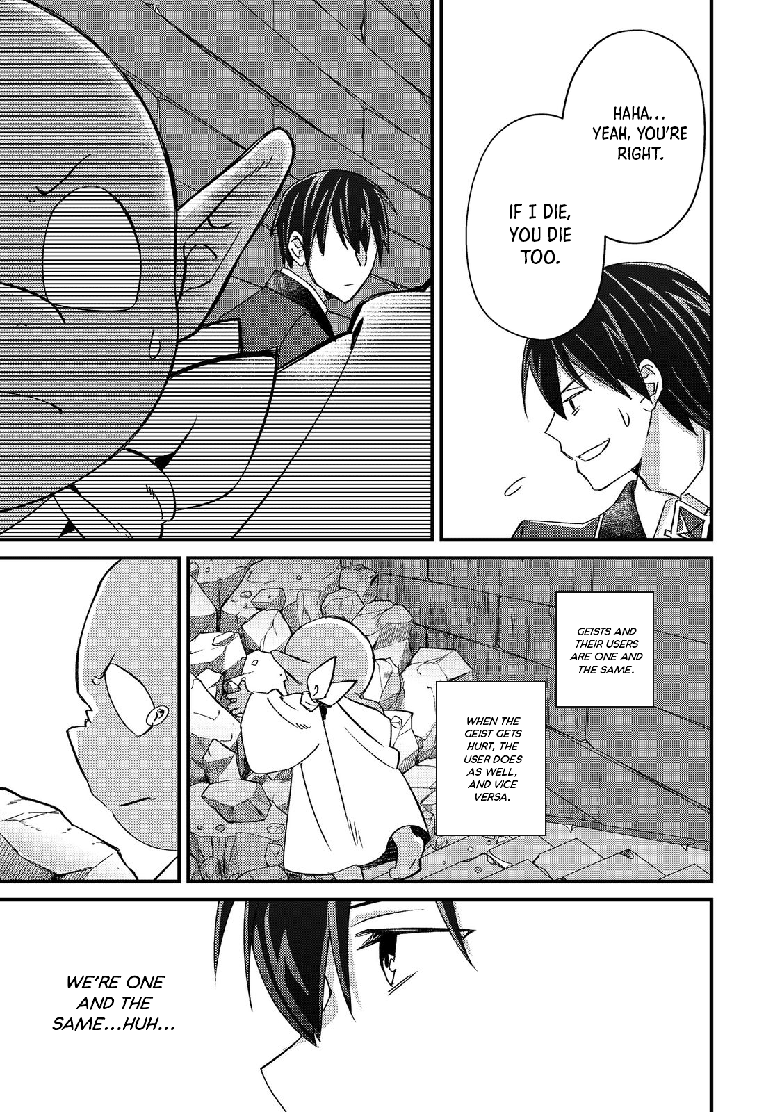Geist X Revenant: I, a Trash Mob, Evolved My Geist Partner Into a Beautiful Girl and Made Her the Strongest! Chapter 7 page 3 - Chapter 7