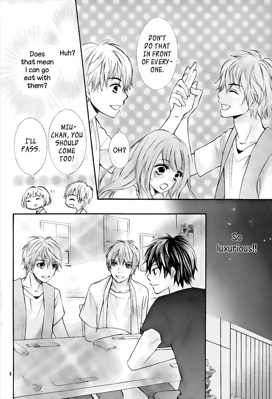 Gekijou Komoriuta Chapter 8 page 10 - Chapter 8: I'm Getting Closer to Hiro-kun?
