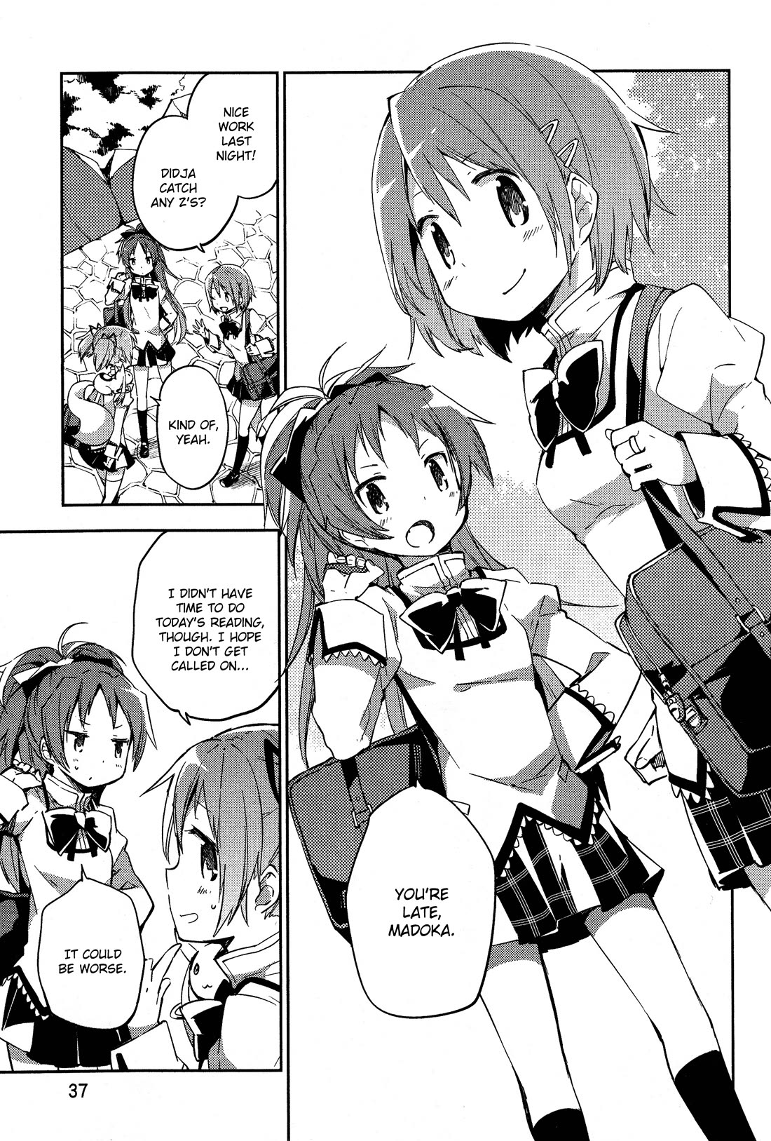 Gekijouban Madoka Magica Magica - [Shinpen] Hangyaku no Monogatari Chapter 1 page 37 - Chapter 1