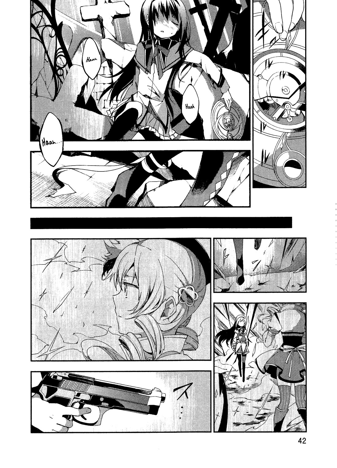 Gekijouban Madoka Magica Magica - [Shinpen] Hangyaku no Monogatari Chapter 4 page 42 - Chapter 4