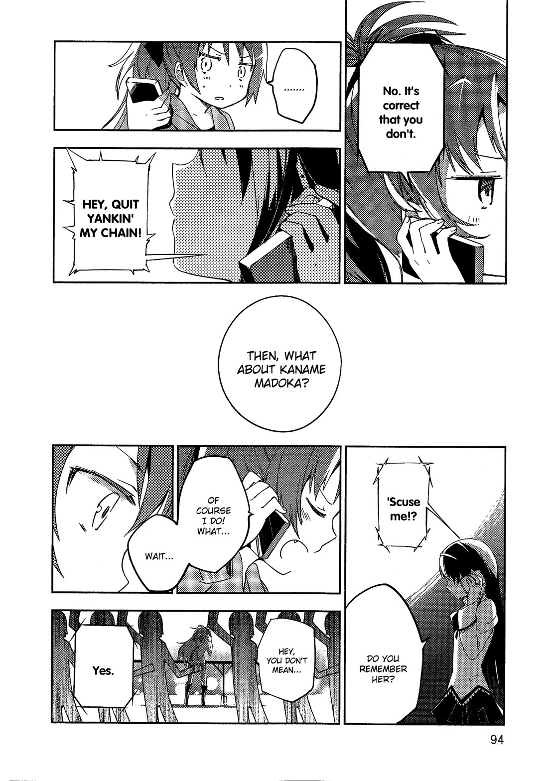 Gekijouban Madoka Magica Magica - [Shinpen] Hangyaku no Monogatari Chapter 5 page 39 - Chapter 5