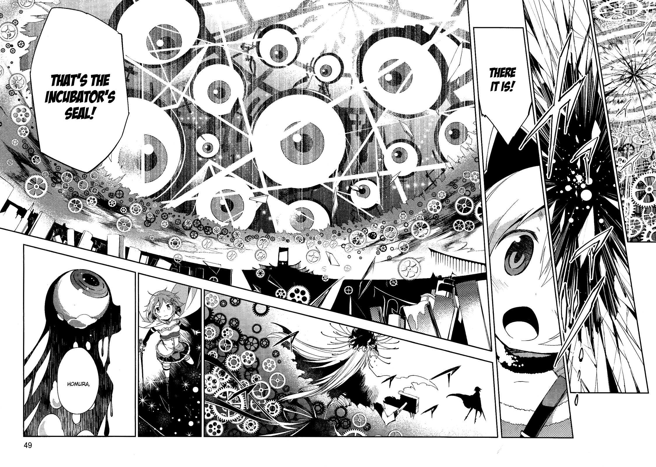 Gekijouban Madoka Magica Magica - [Shinpen] Hangyaku no Monogatari Chapter 7 page 45 - Chapter 7