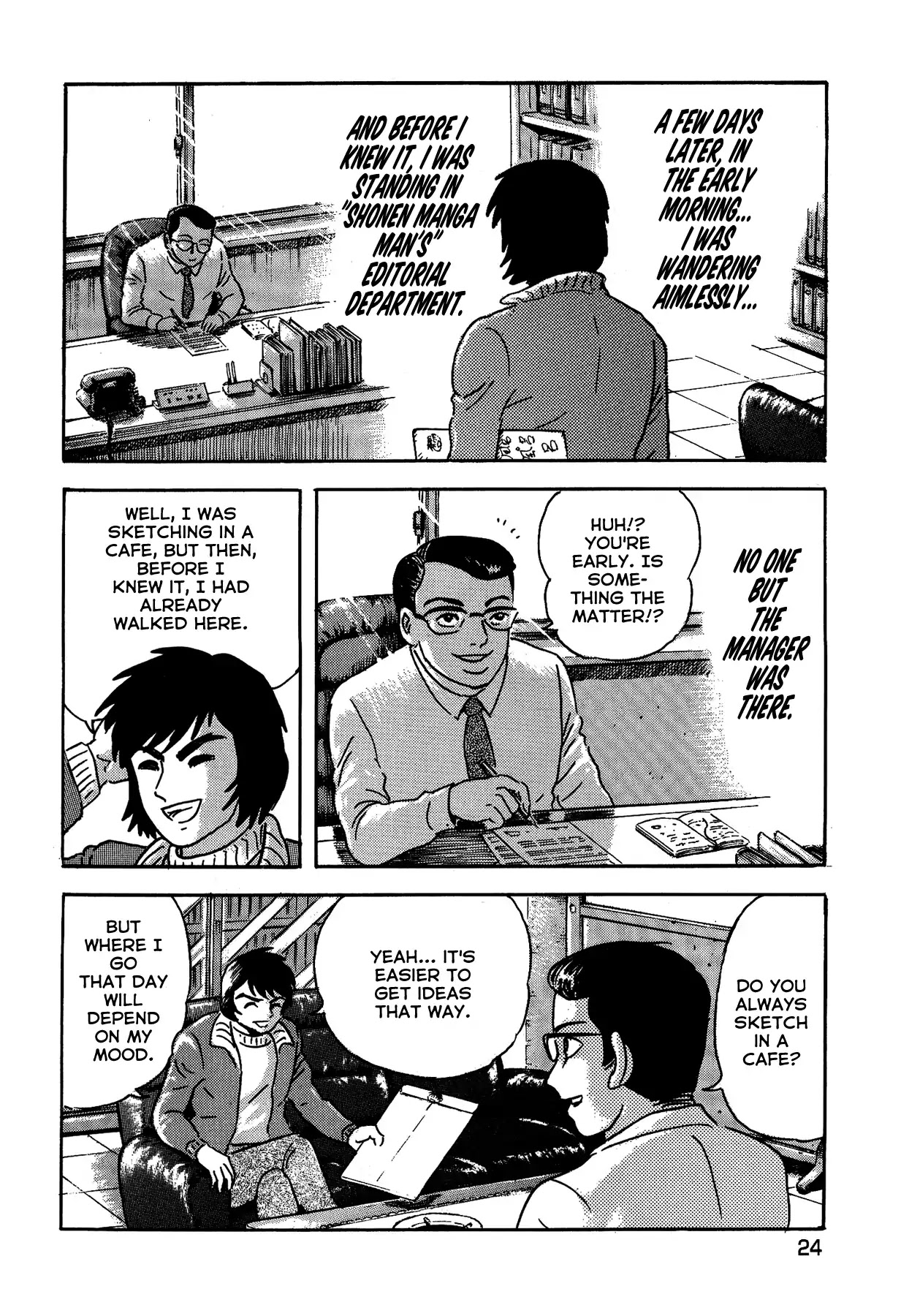 Gekiman! Chapter 1 page 28 - Chapter 1: The Extreme Manga Artist - Nagai Geki