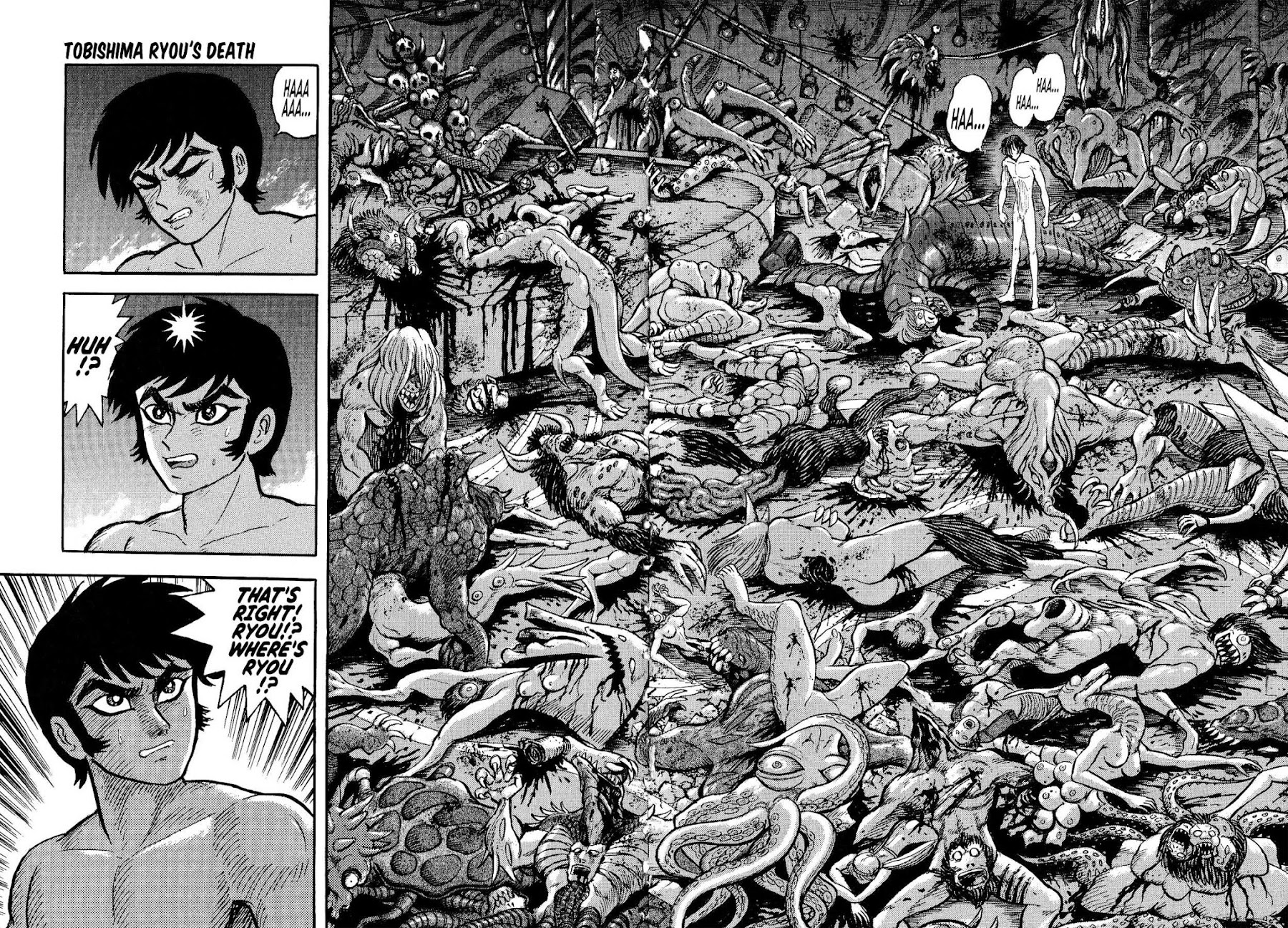 Gekiman! Chapter 10 page 10 - Chapter 10: Tobishima Ryou's Death