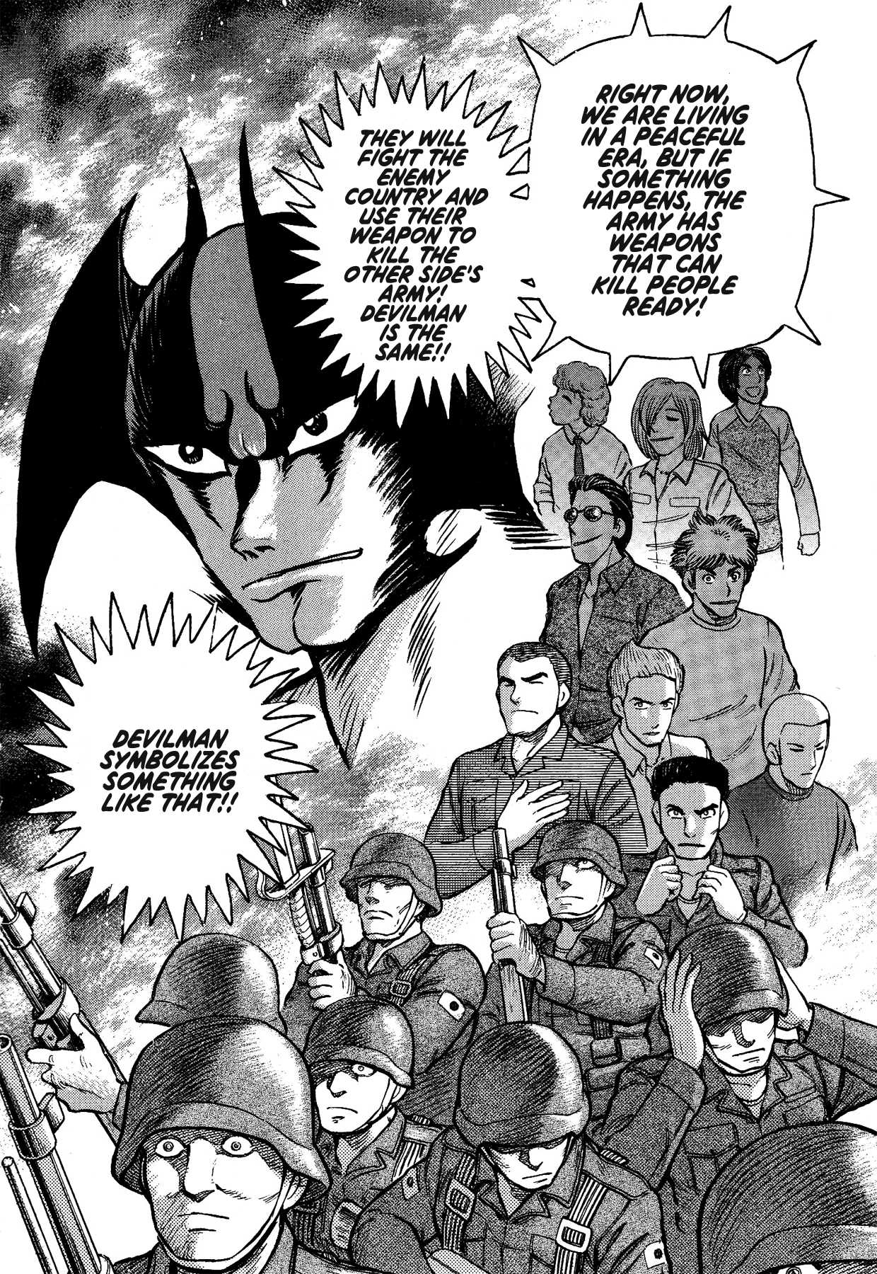 Gekiman! Chapter 15 page 10 - Chapter 15: Devilman's Identity