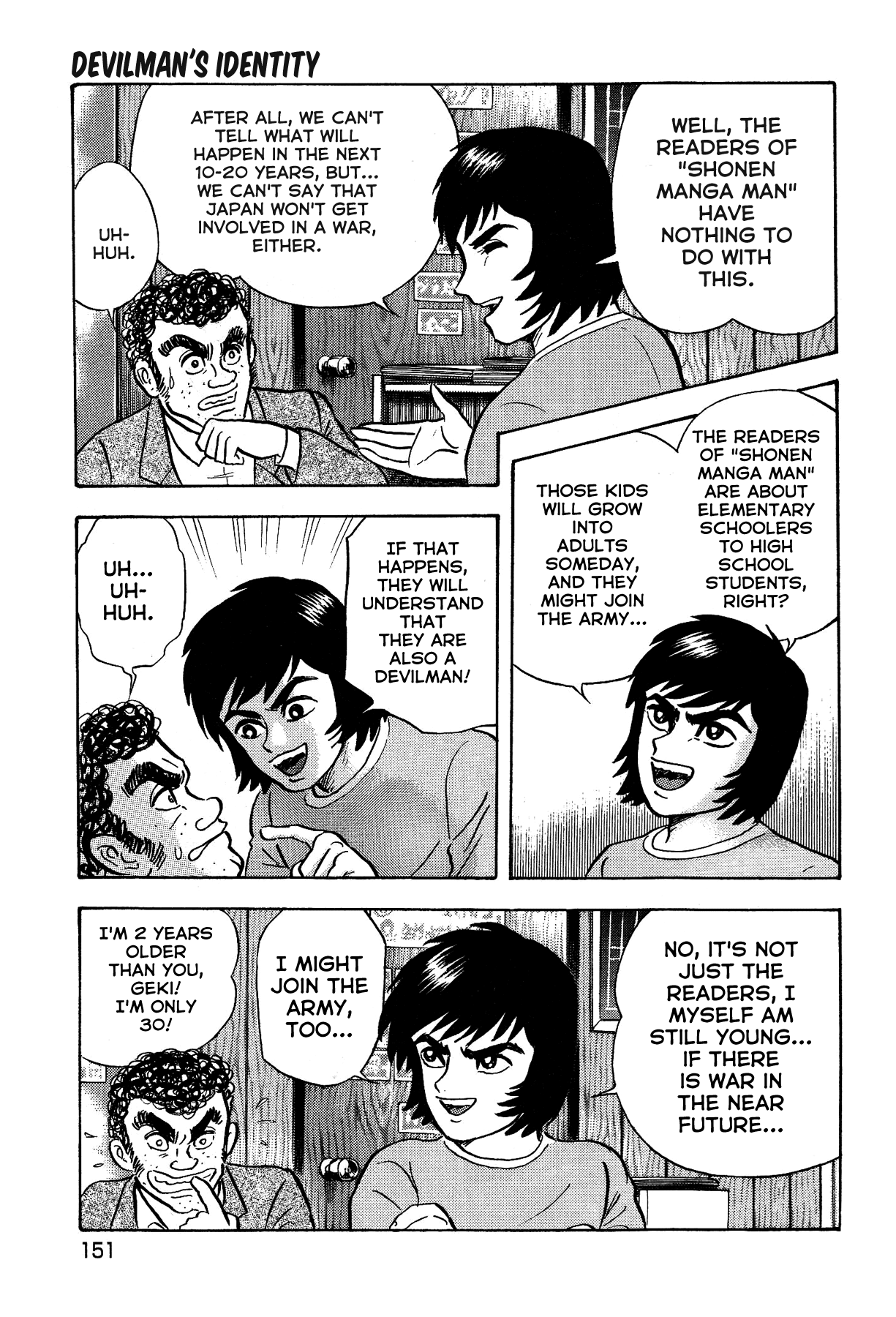 Gekiman! Chapter 15 page 13 - Chapter 15: Devilman's Identity