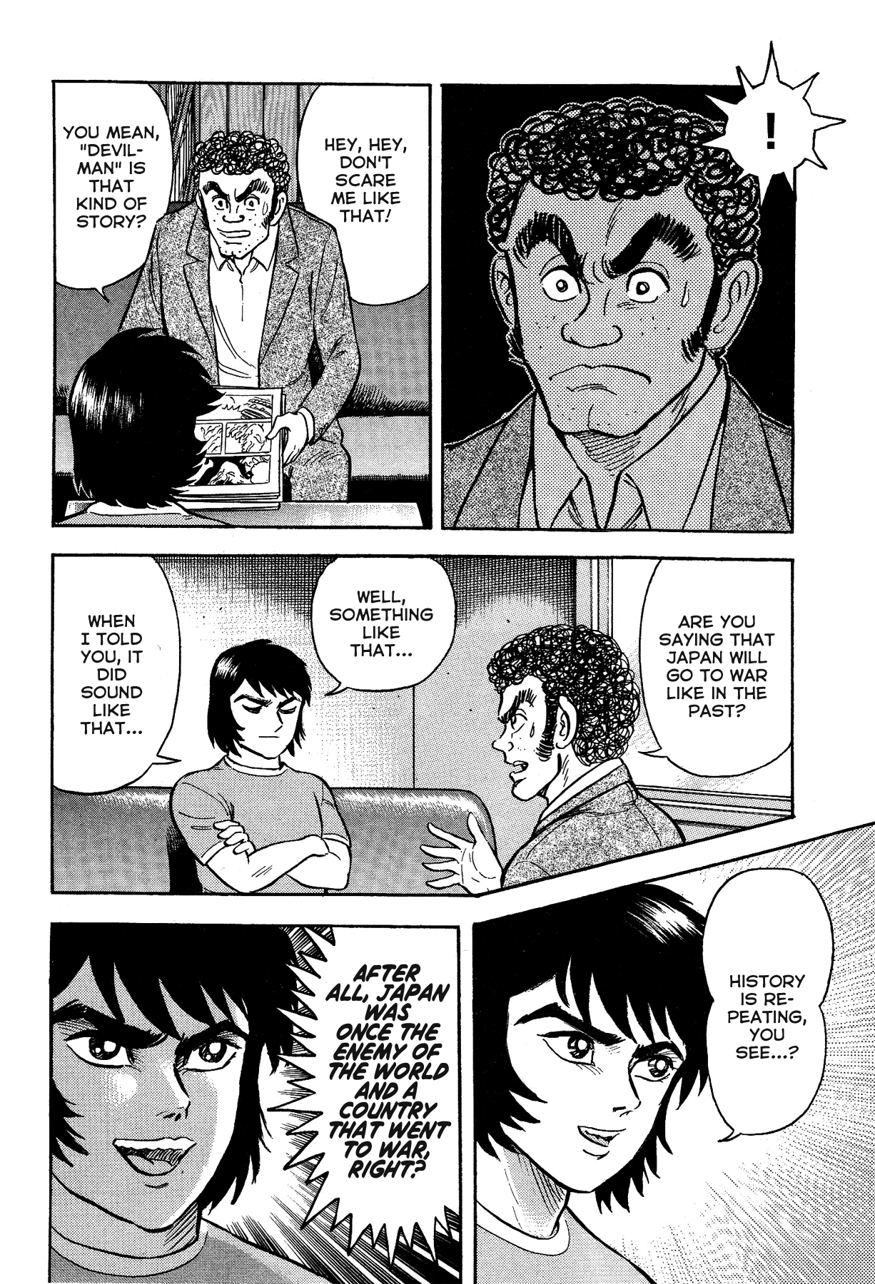 Gekiman! Chapter 15 page 8 - Chapter 15: Devilman's Identity