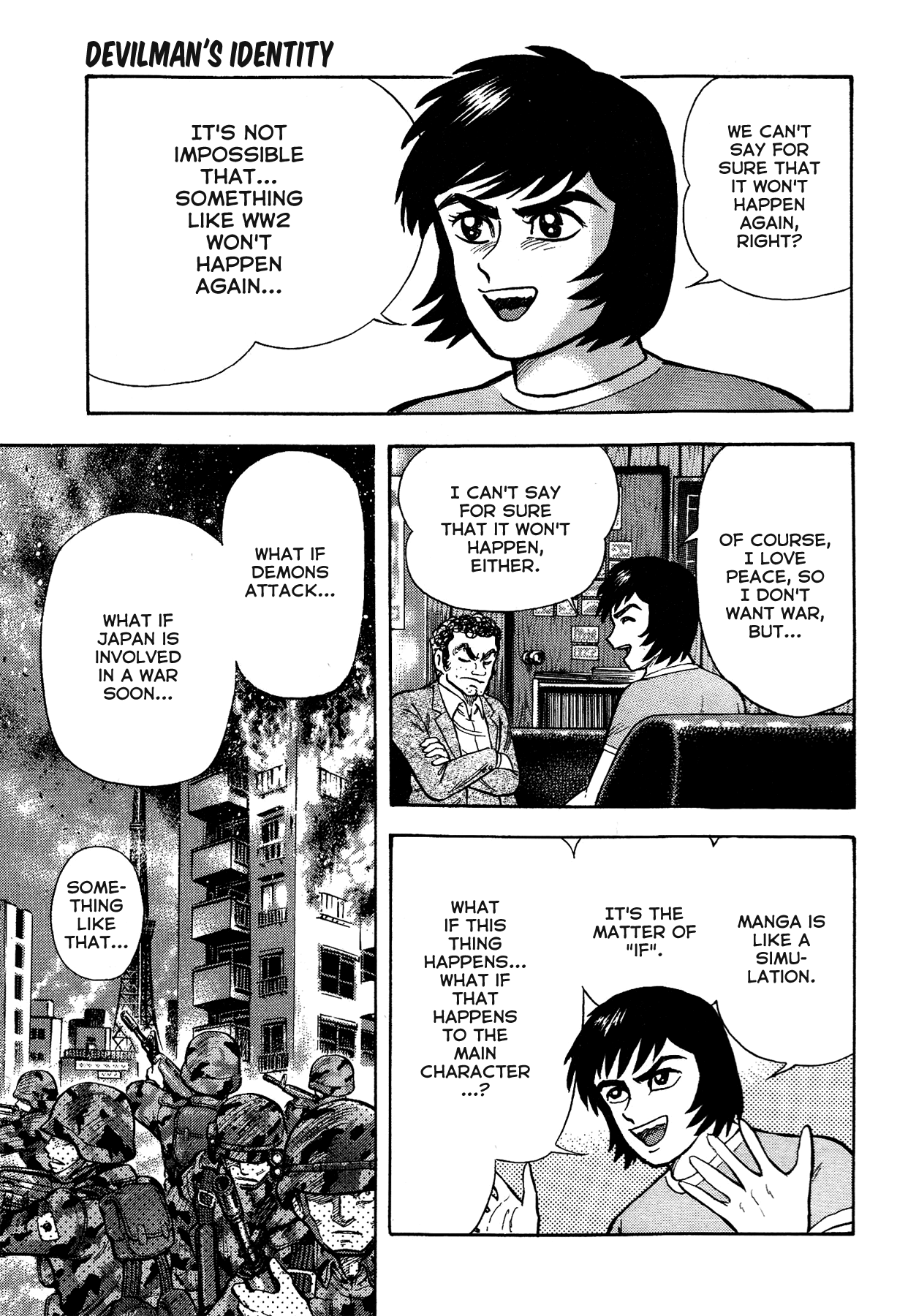 Gekiman! Chapter 15 page 9 - Chapter 15: Devilman's Identity