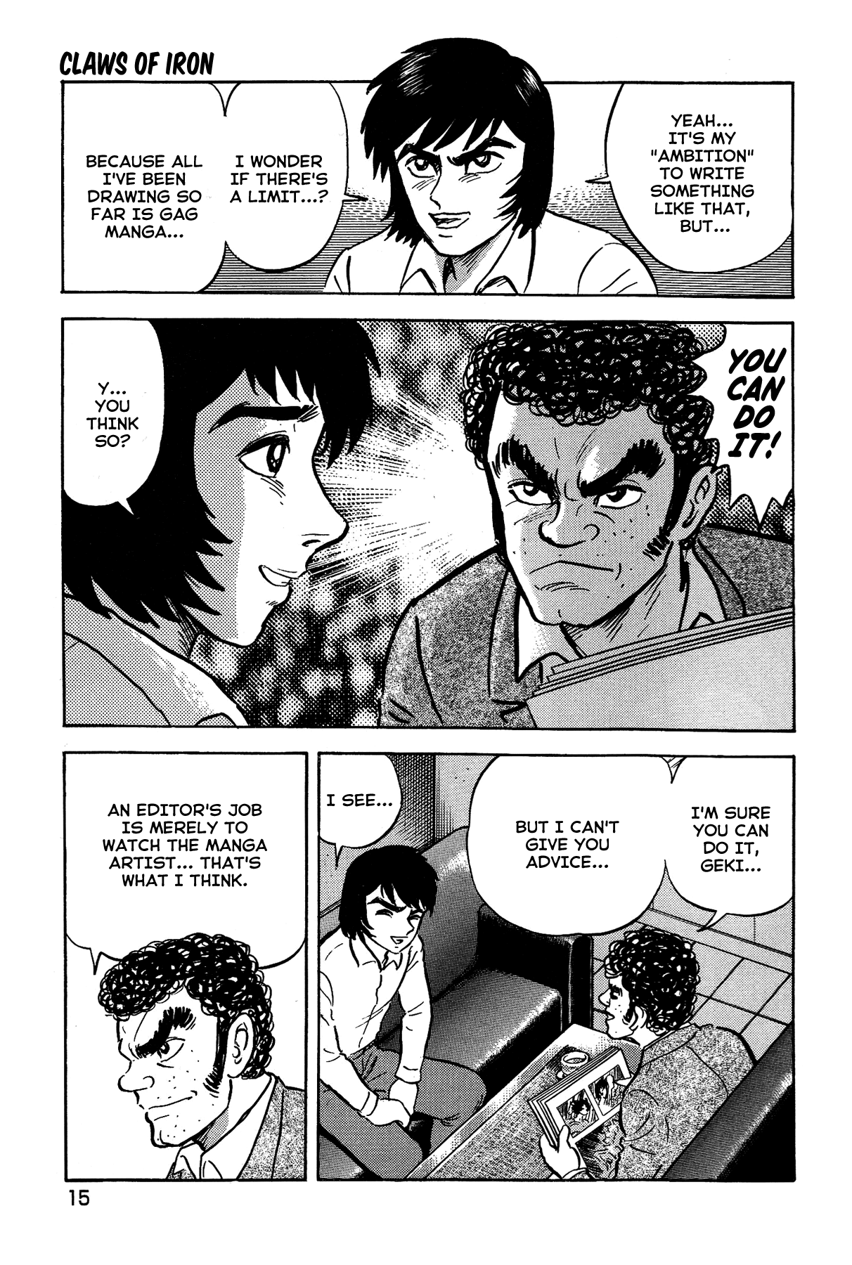 Gekiman! Chapter 18 page 20 - Chapter 18: Claws of Iron