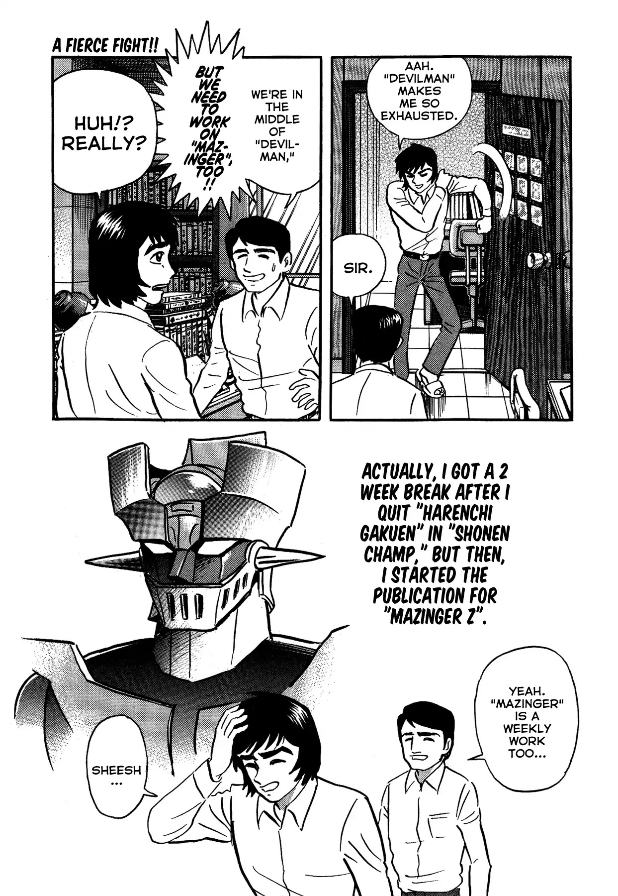Gekiman! Chapter 21 page 13 - Chapter 21: A Fierce Fight!!