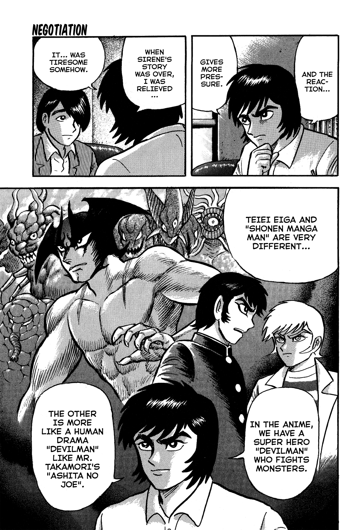Gekiman! Chapter 26 page 5 - Chapter 26: Negotiation