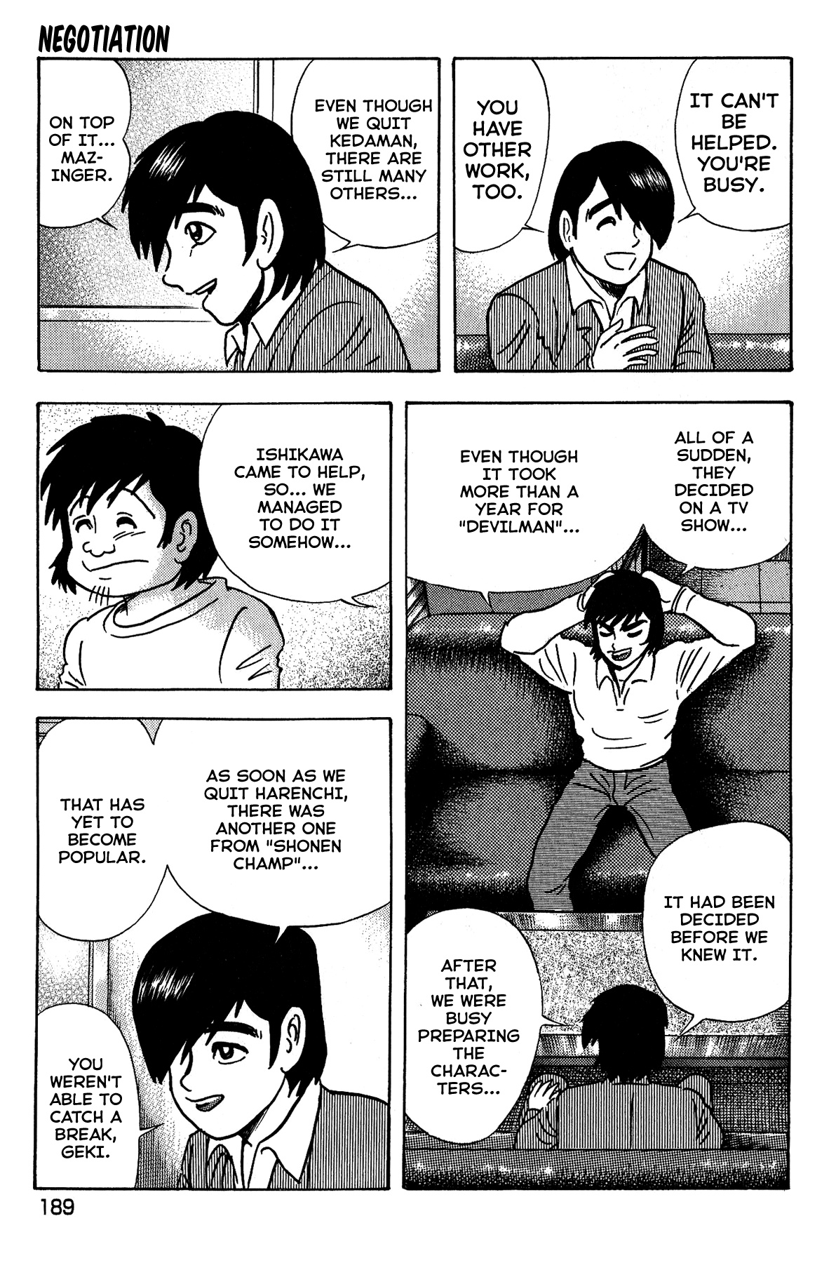 Gekiman! Chapter 26 page 7 - Chapter 26: Negotiation