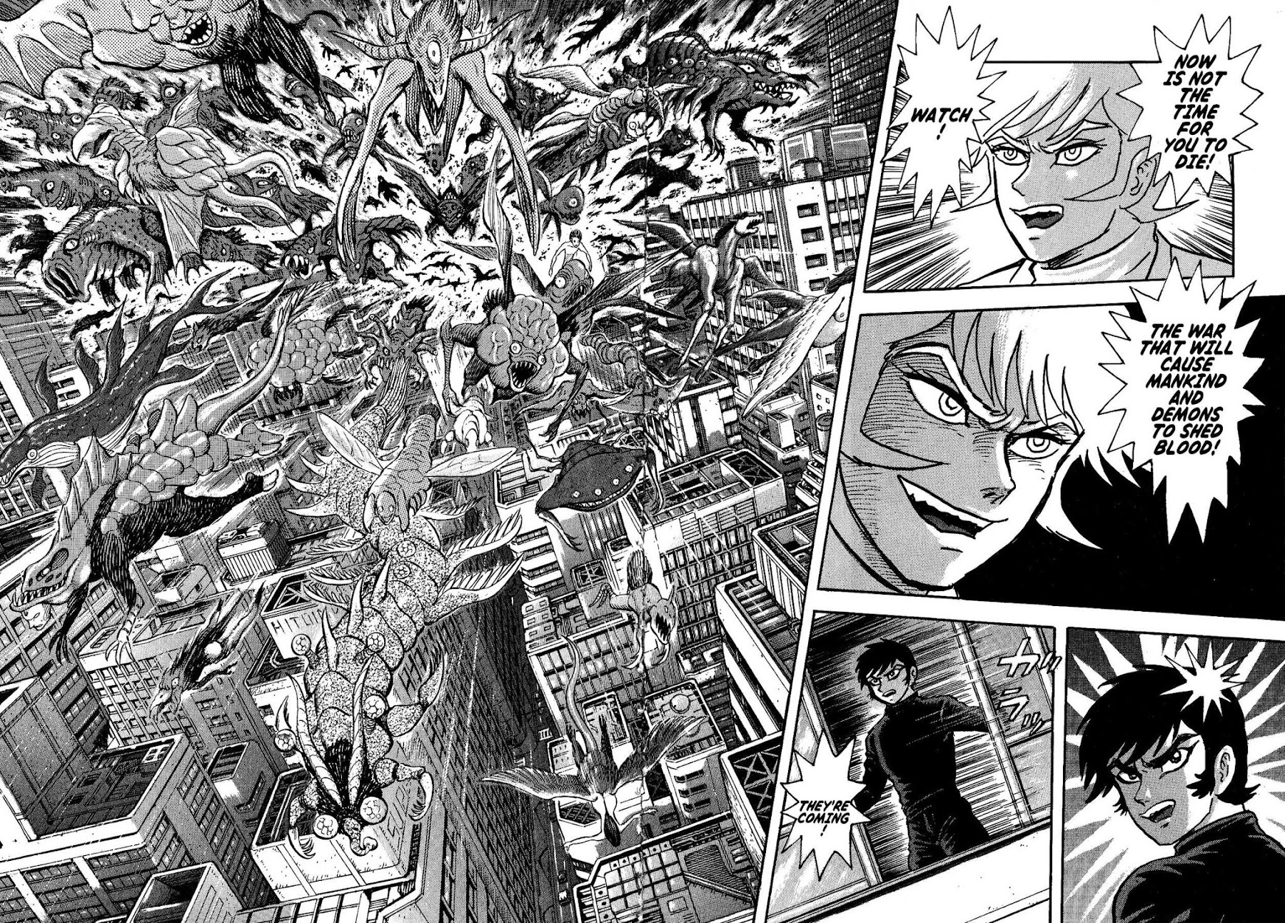 Gekiman! Chapter 31 page 20 - Chapter 31: The Demon Swarm