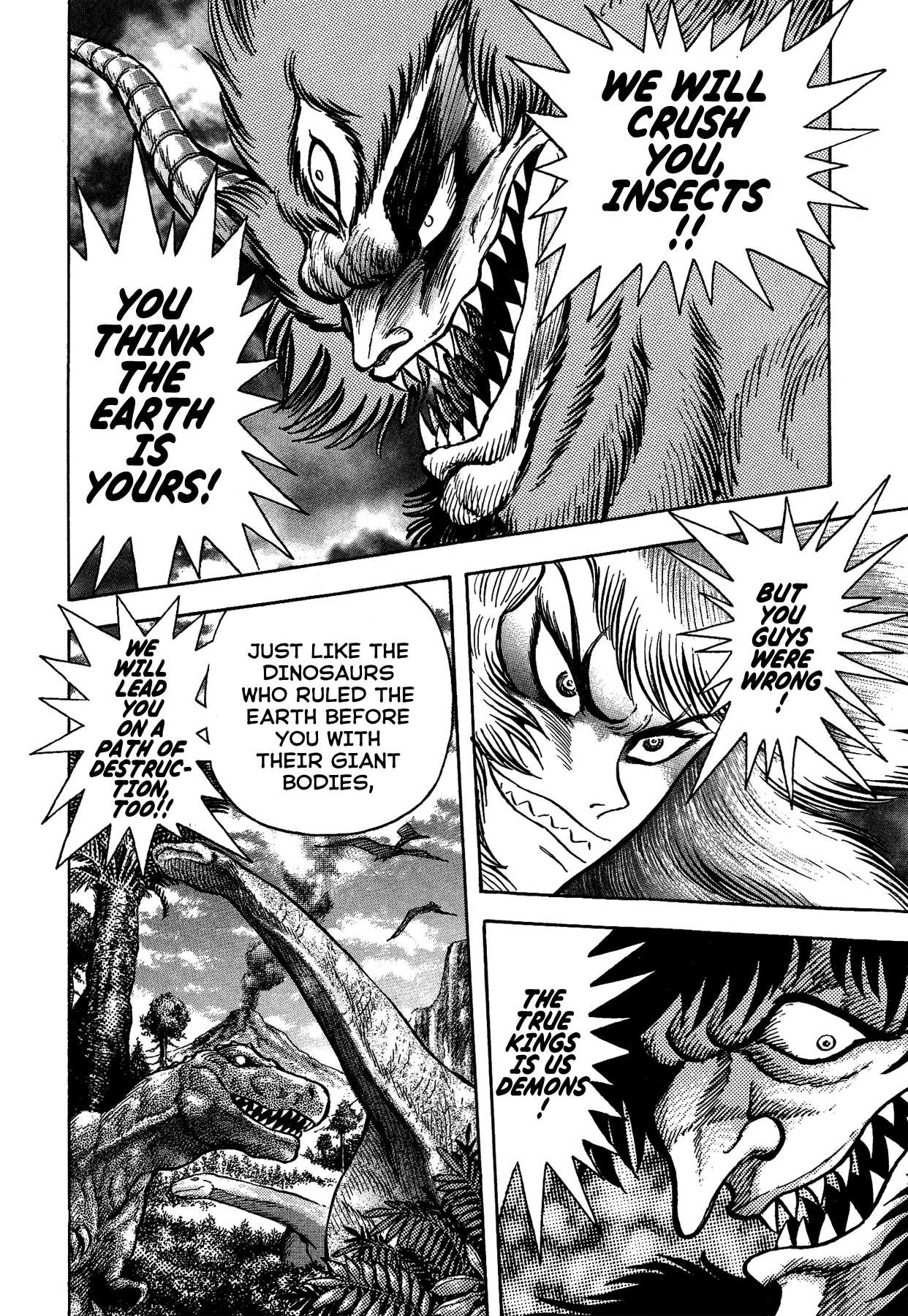 Gekiman! Chapter 31 page 4 - Chapter 31: The Demon Swarm