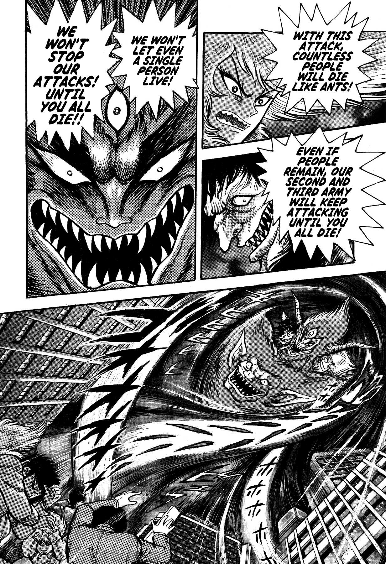 Gekiman! Chapter 31 page 6 - Chapter 31: The Demon Swarm