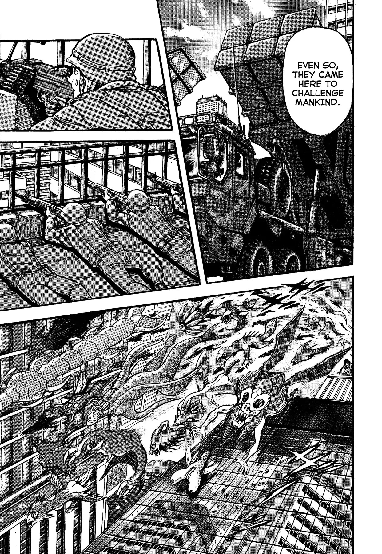 Gekiman! Chapter 32 page 7 - Chapter 32: Experience The War!