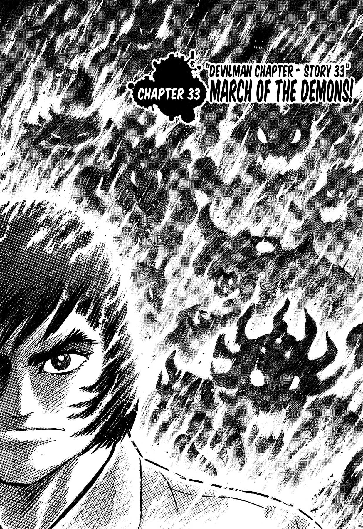 Gekiman! Chapter 33 page 1 - Chapter 33: March of the Demons!