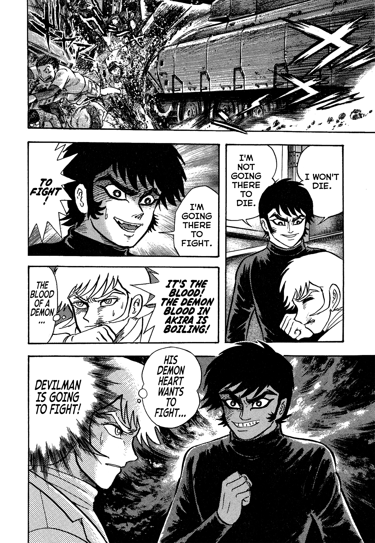 Gekiman! Chapter 34 page 12 - Chapter 34: Devilman Attacks!!