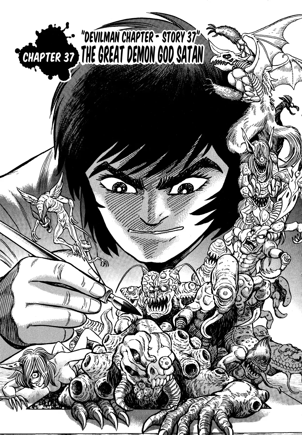 Gekiman! Chapter 37 page 1 - Chapter 37: The Great Demon God Satan