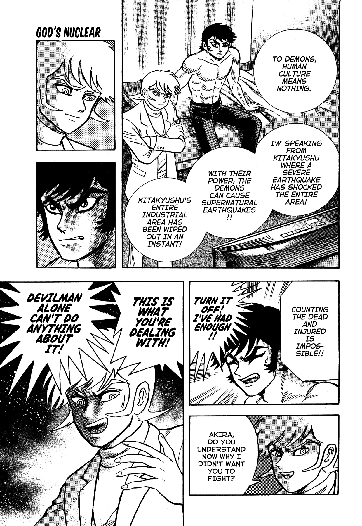 Gekiman! Chapter 38 page 3 - Chapter 38: God's Nuclear
