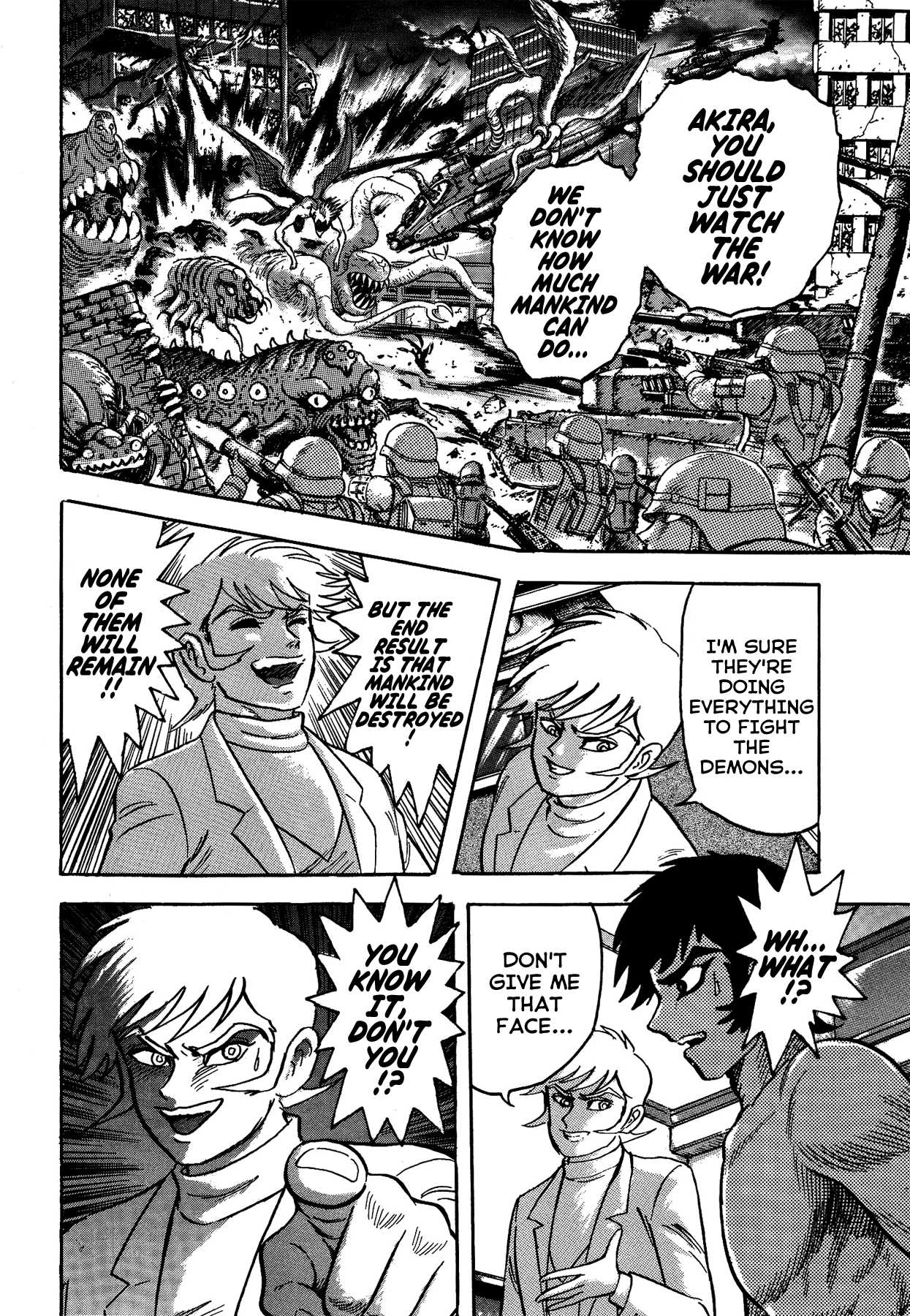 Gekiman! Chapter 38 page 4 - Chapter 38: God's Nuclear