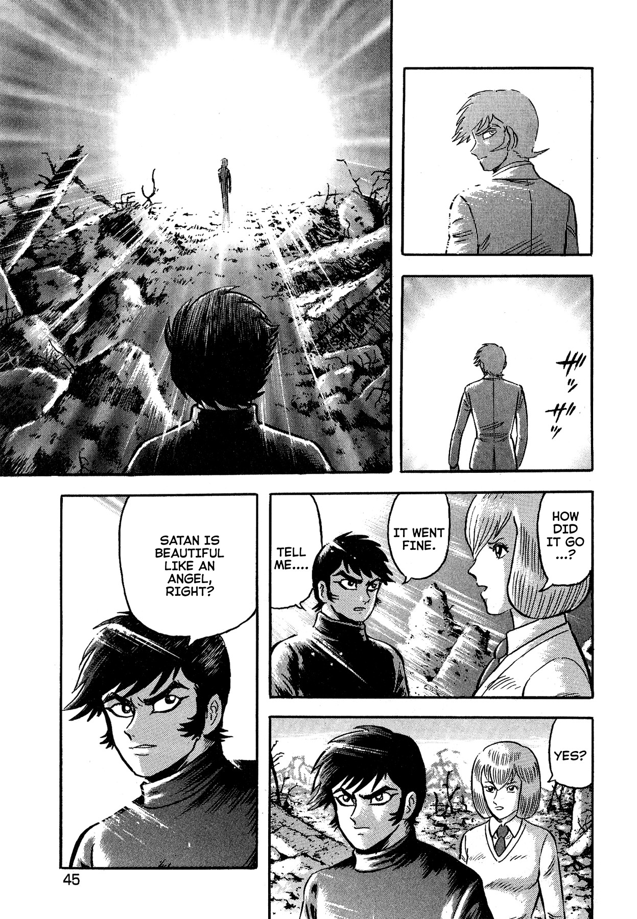 Gekiman! Chapter 47 page 19 - Chapter 47: The Fallen Angel