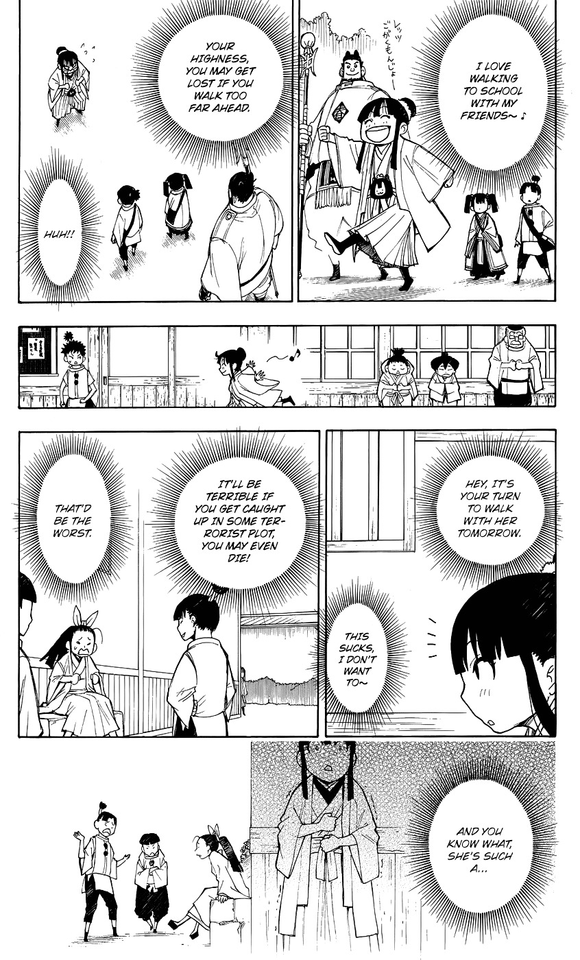 Gekka Bijin Chapter 11 page 31 - Chapter 11 : Crossing the Island Bruised