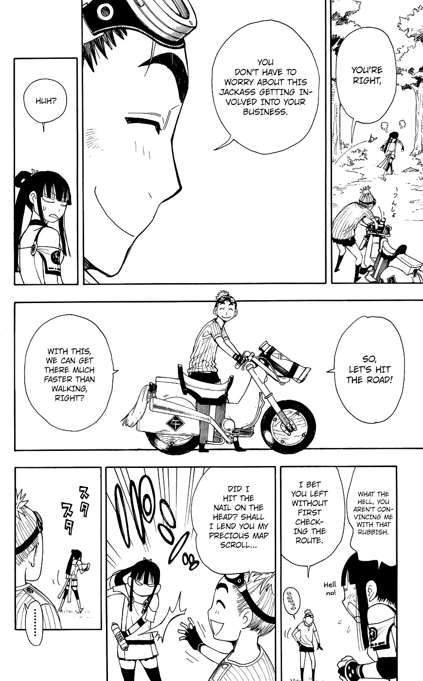 Gekka Bijin Chapter 11 page 39 - Chapter 11 : Crossing the Island Bruised