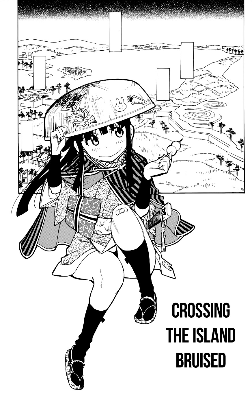 Gekka Bijin Chapter 11 page 4 - Chapter 11 : Crossing the Island Bruised
