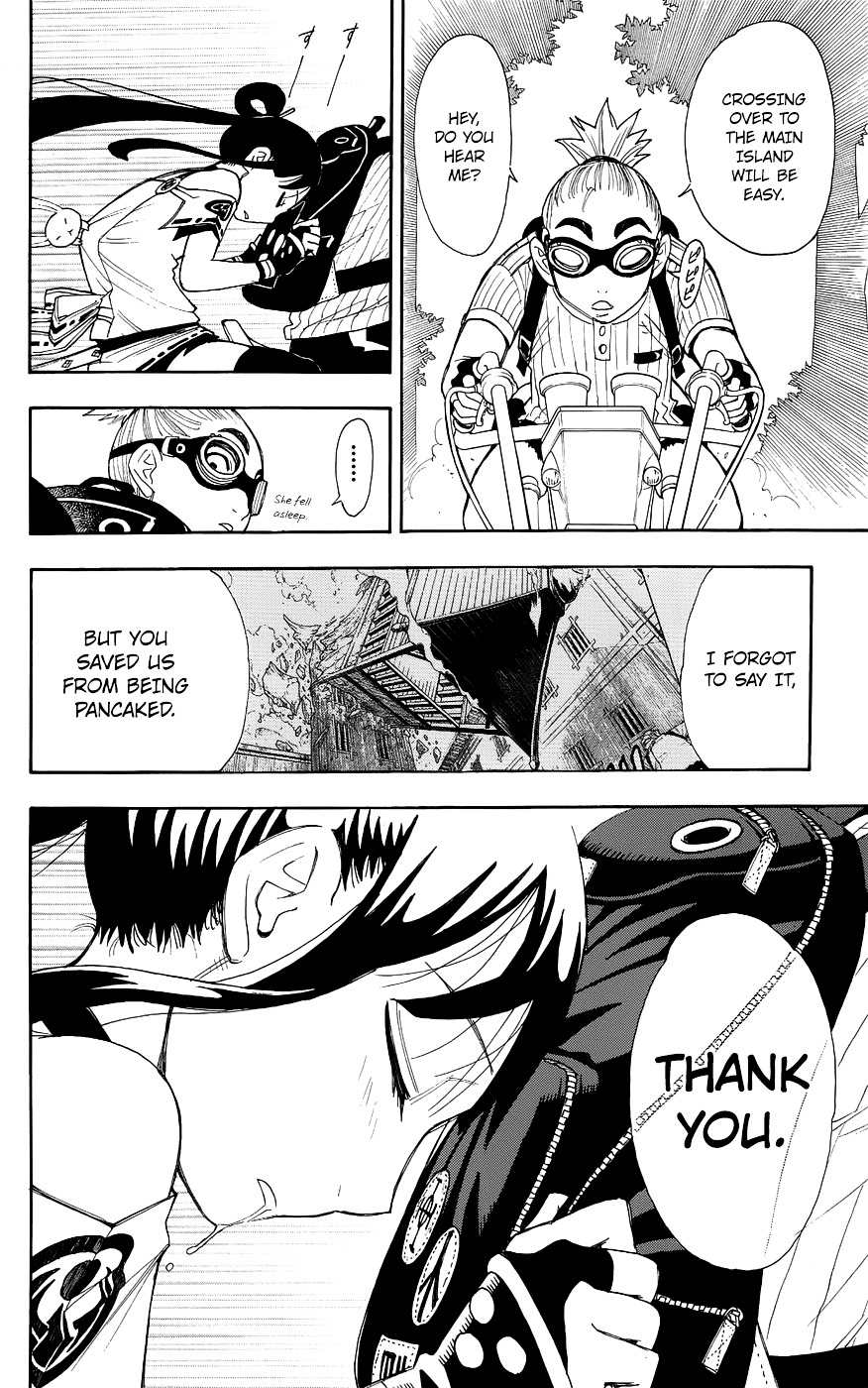 Gekka Bijin Chapter 11 page 41 - Chapter 11 : Crossing the Island Bruised