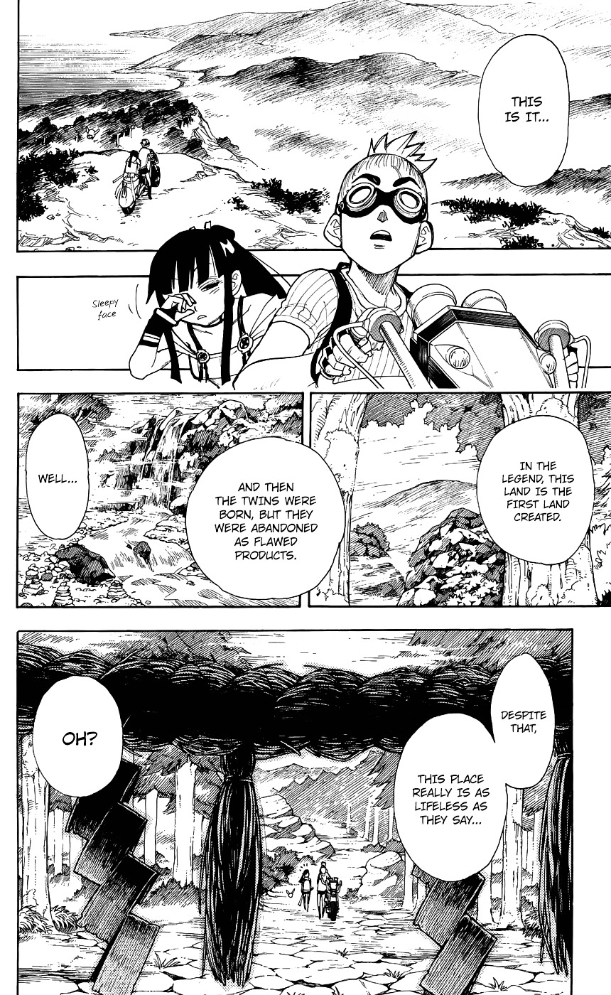 Gekka Bijin Chapter 11 page 43 - Chapter 11 : Crossing the Island Bruised