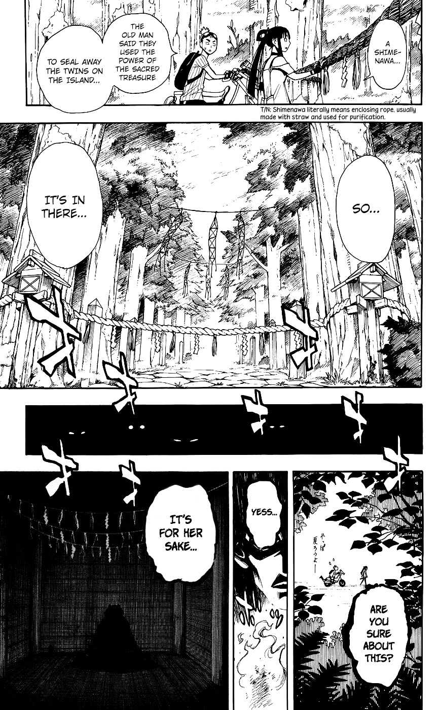 Gekka Bijin Chapter 11 page 44 - Chapter 11 : Crossing the Island Bruised