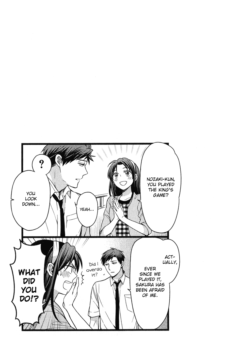 Gekkan Shoujo Nozaki-kun Anthology Chapter 1 page 10 - Chapter 1: King's Game