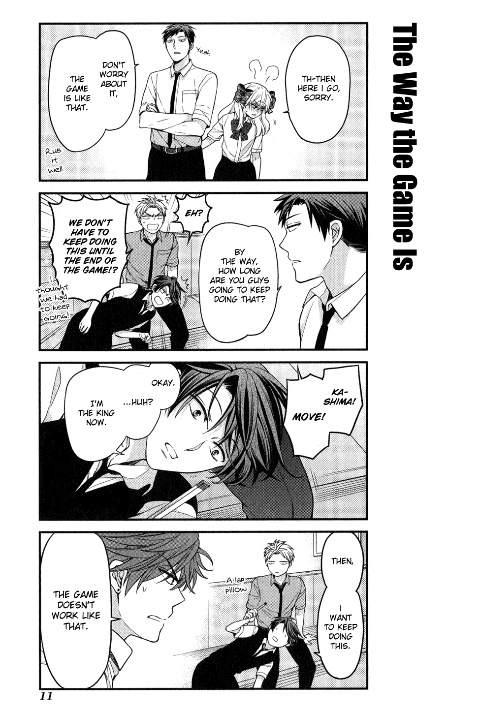 Gekkan Shoujo Nozaki-kun Anthology Chapter 1 page 6 - Chapter 1: King's Game