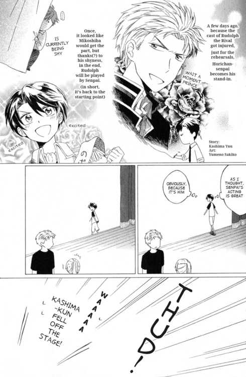 Gekkan Shoujo Nozaki-kun Anthology Chapter 13 page 1 - Chapter 13: The Prince and Rudolph