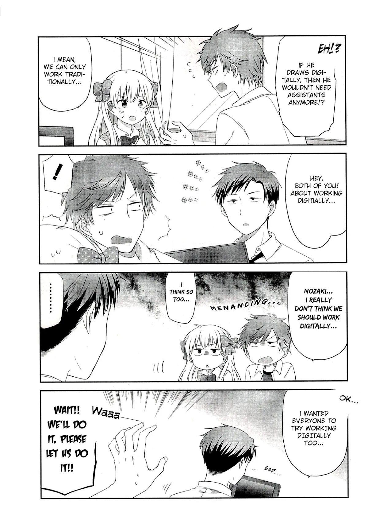Gekkan Shoujo Nozaki-kun Anthology Chapter 15 page 3 - Chapter 15: Digital Nozaki-kun
