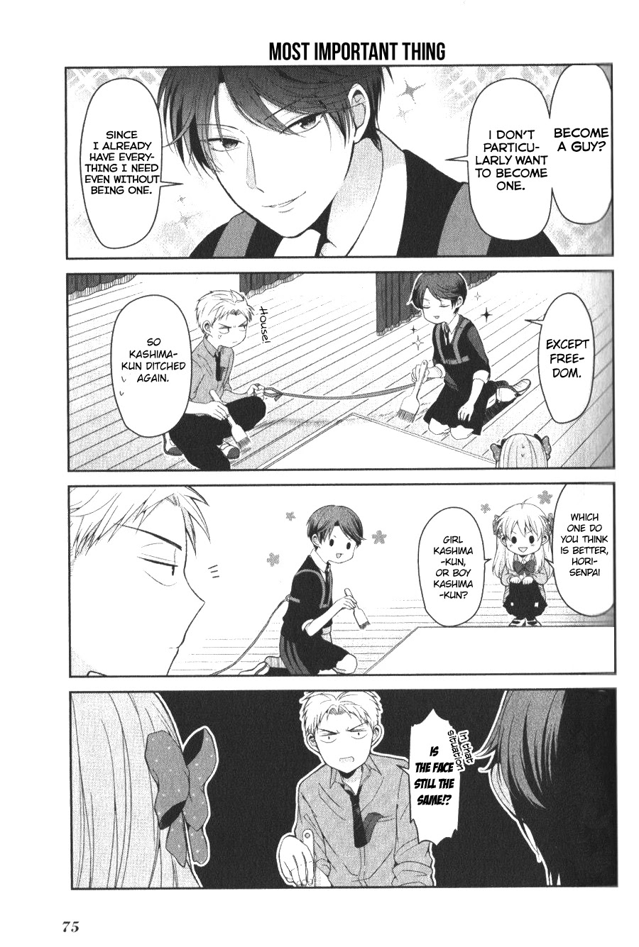 Gekkan Shoujo Nozaki-kun Anthology Chapter 8 page 5 - Chapter 8: Let's Ask Everyone