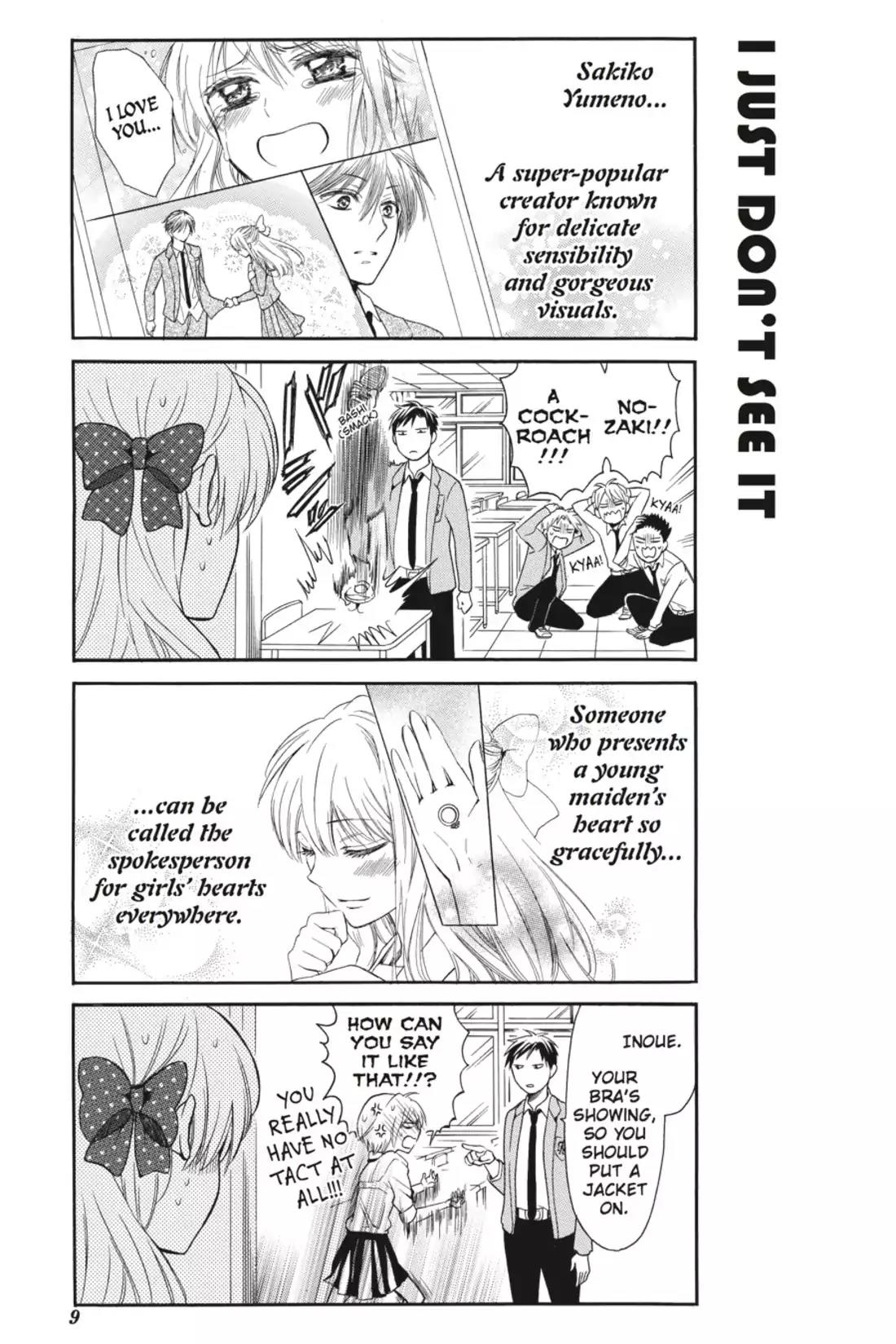 Gekkan Shoujo Nozaki-kun Chapter 1 page 10 - Chapter 1: Vol.1 Issue 1