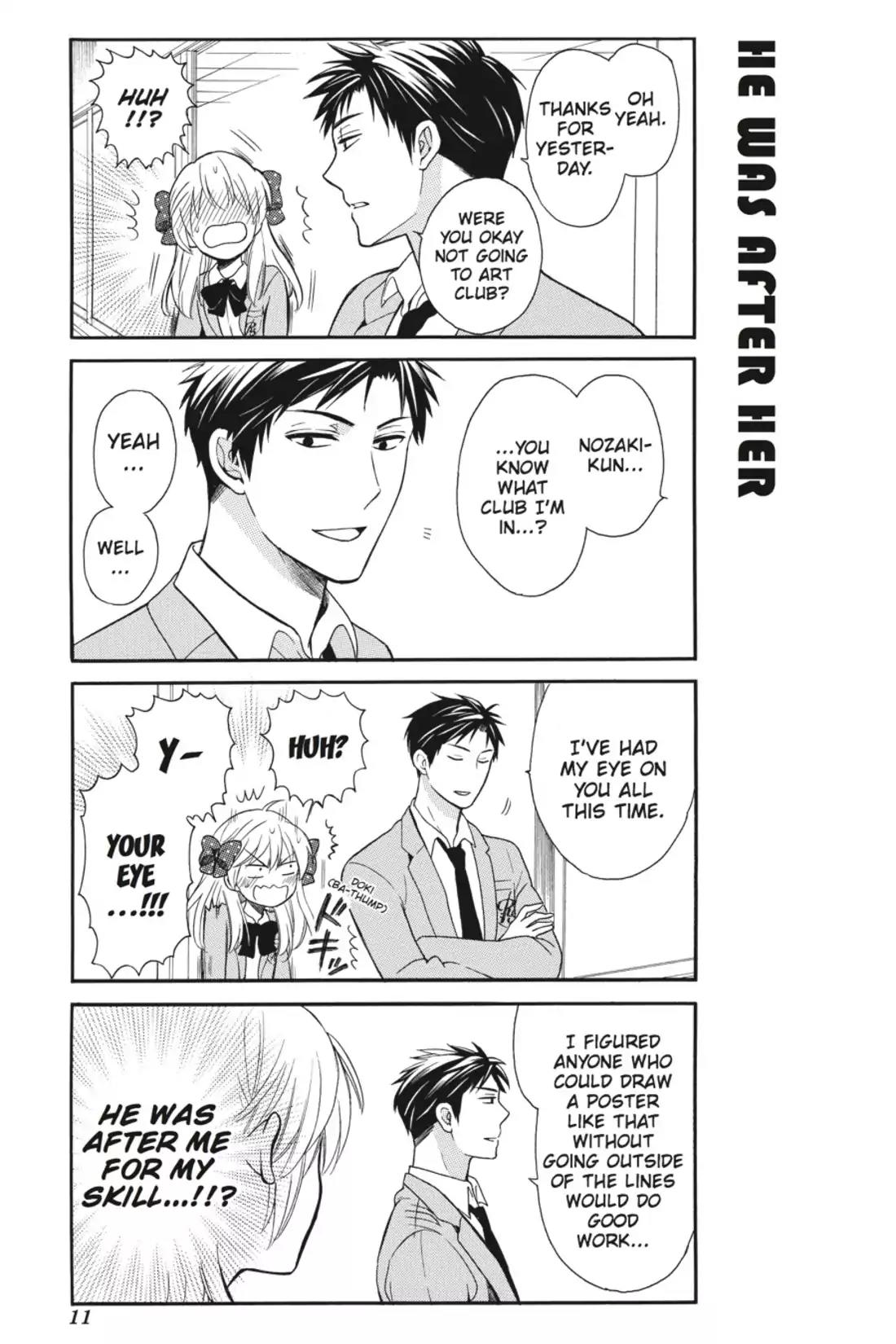 Gekkan Shoujo Nozaki-kun Chapter 1 page 12 - Chapter 1: Vol.1 Issue 1