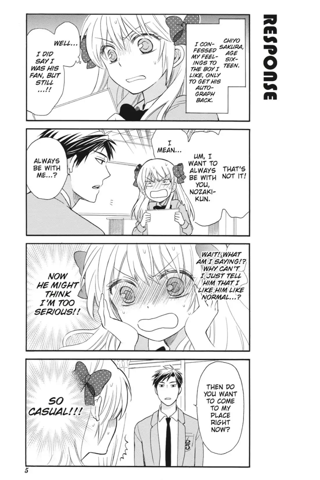 Gekkan Shoujo Nozaki-kun Chapter 1 page 6 - Chapter 1: Vol.1 Issue 1