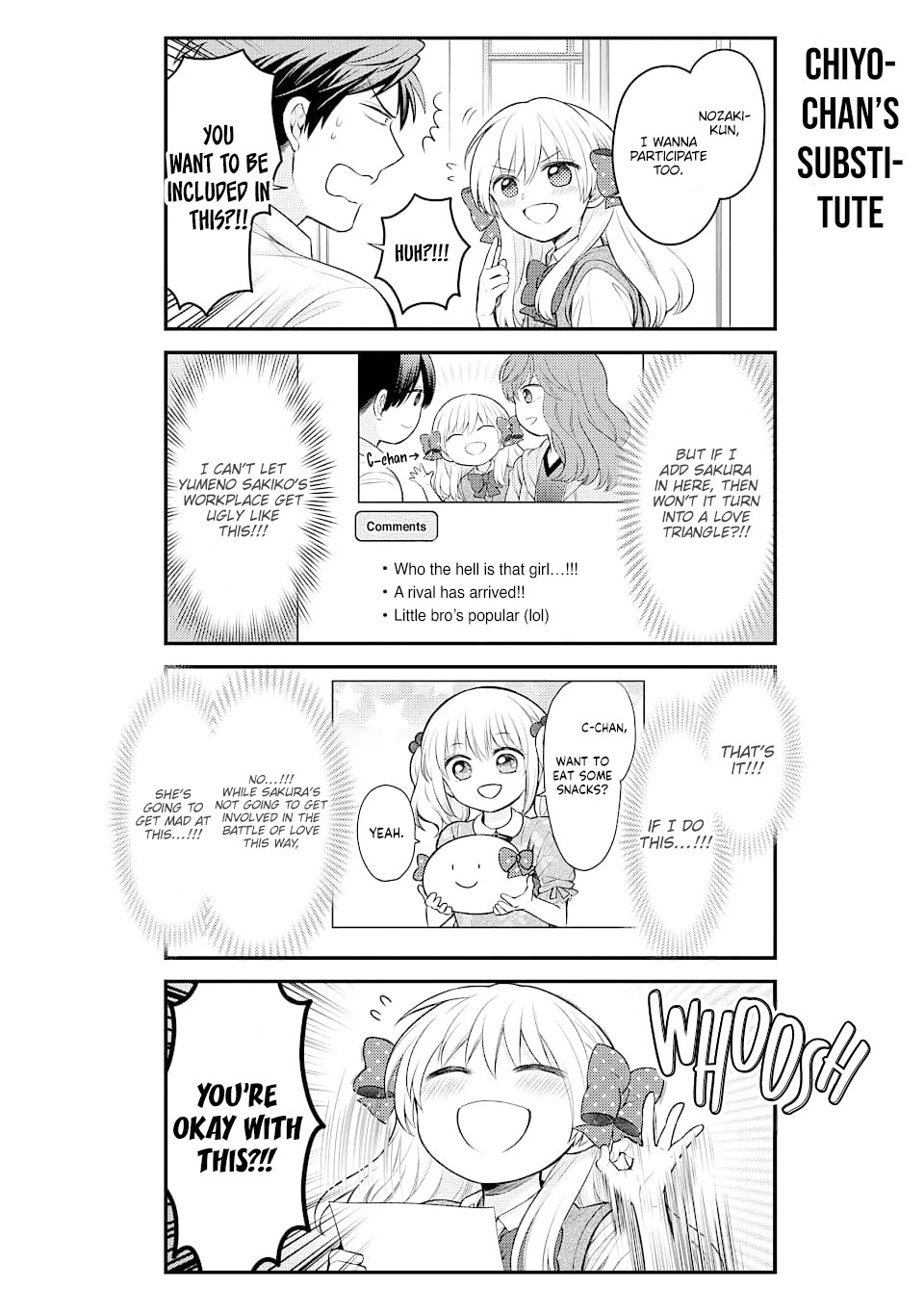 Gekkan Shoujo Nozaki-kun Chapter 128 page 12 - Chapter 128
