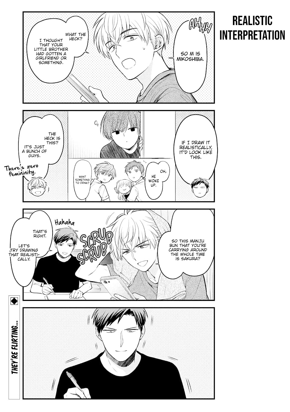 Gekkan Shoujo Nozaki-kun Chapter 128 page 15 - Chapter 128