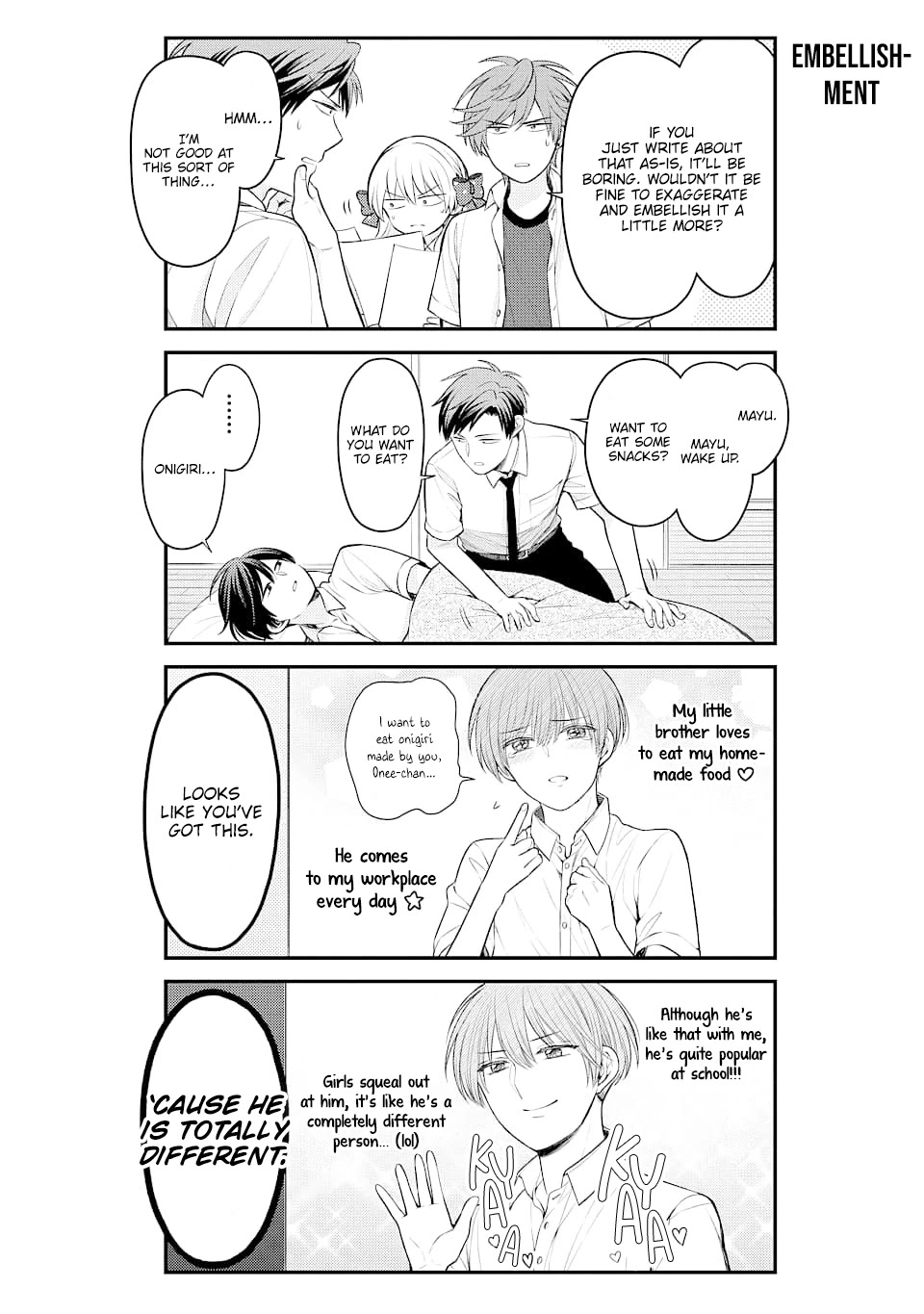 Gekkan Shoujo Nozaki-kun Chapter 128 page 8 - Chapter 128