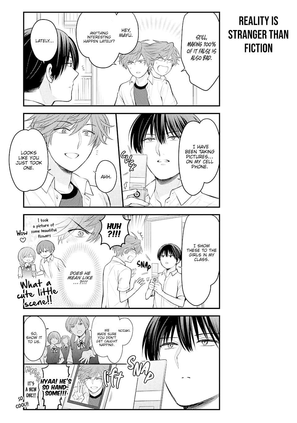 Gekkan Shoujo Nozaki-kun Chapter 128 page 9 - Chapter 128