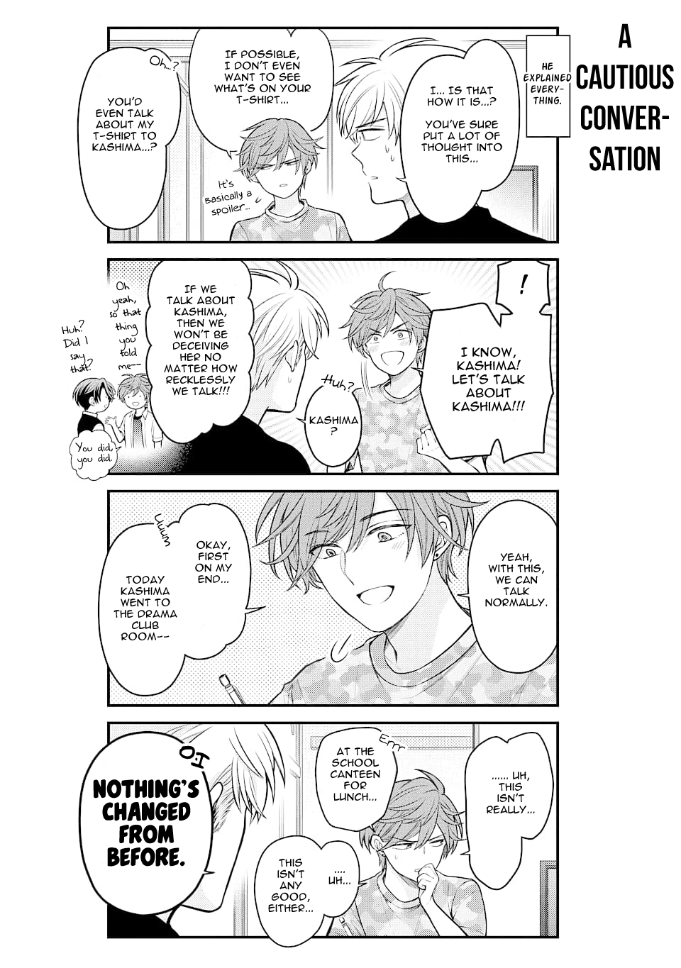 Gekkan Shoujo Nozaki-kun Chapter 129 page 10 - Chapter 129