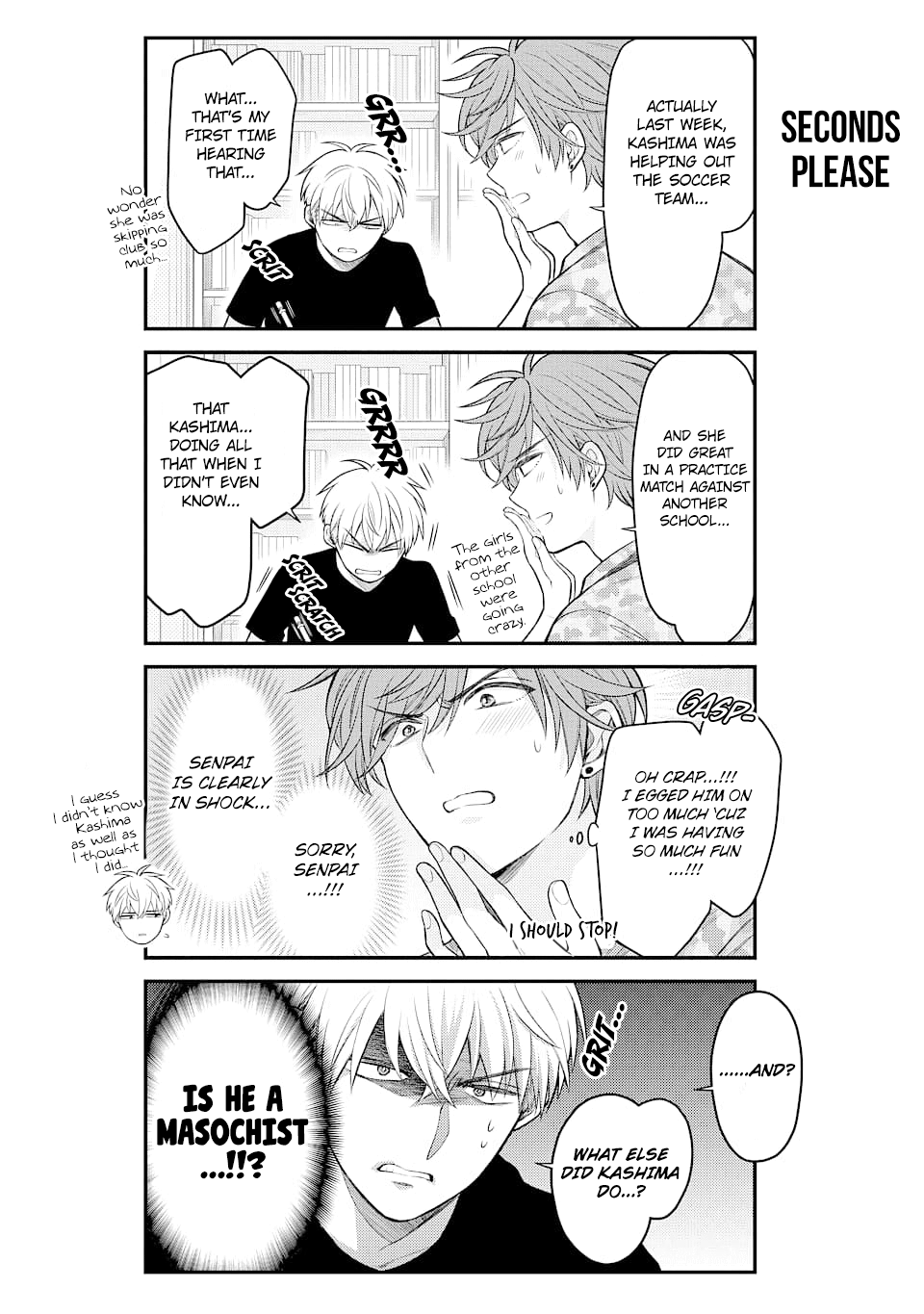 Gekkan Shoujo Nozaki-kun Chapter 129 page 12 - Chapter 129