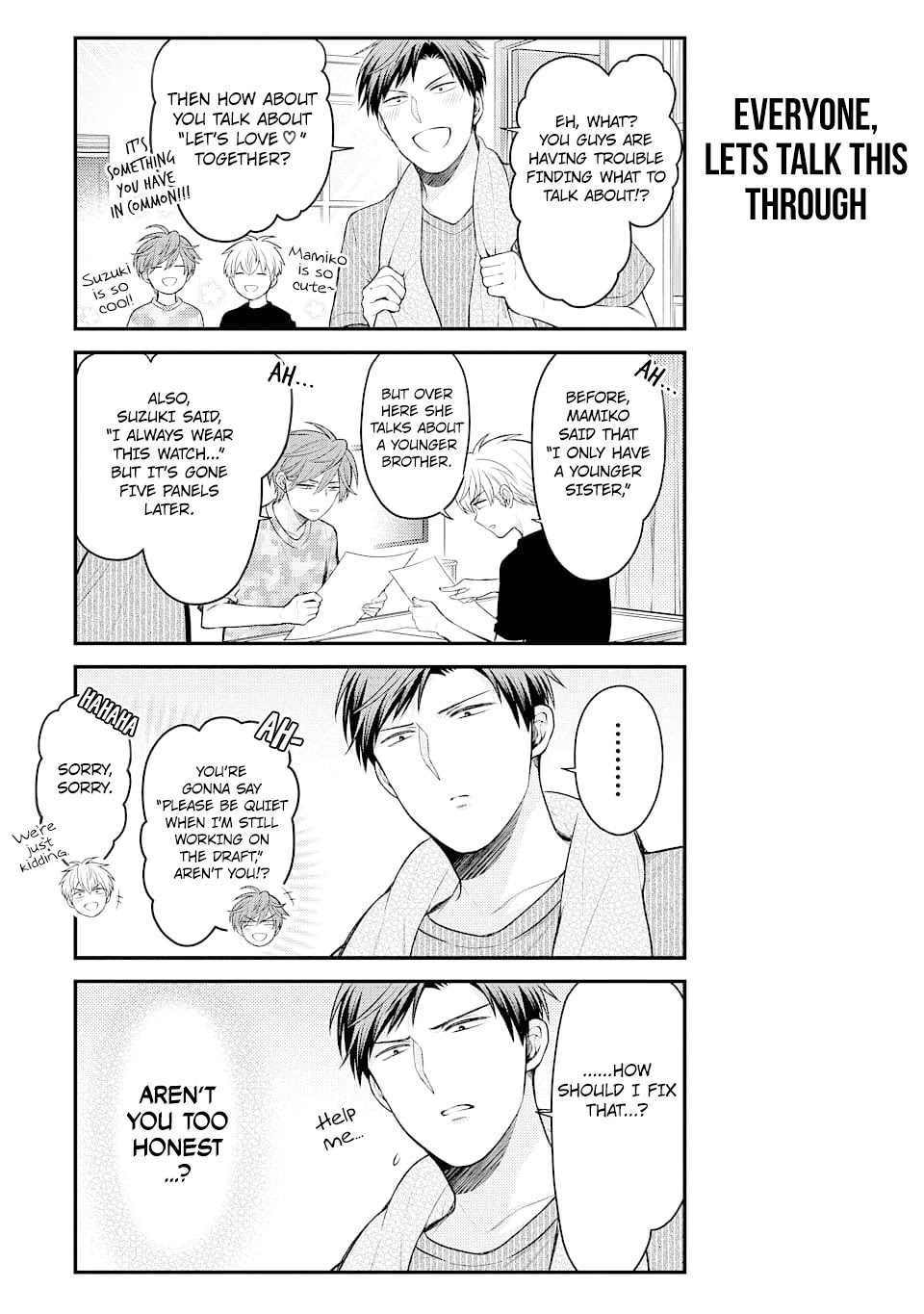 Gekkan Shoujo Nozaki-kun Chapter 129 page 13 - Chapter 129